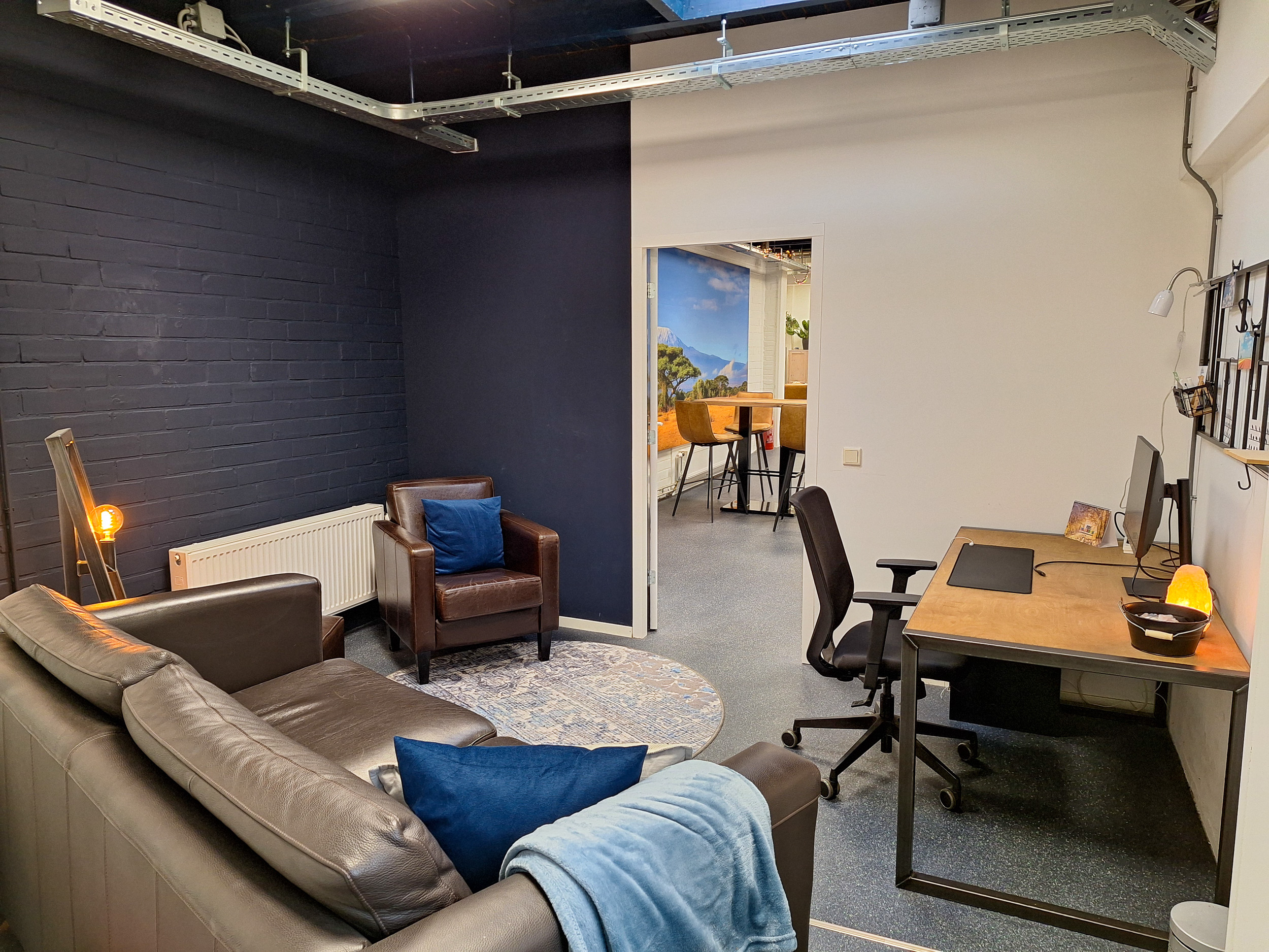 Kleine coach ruimte van 30m2