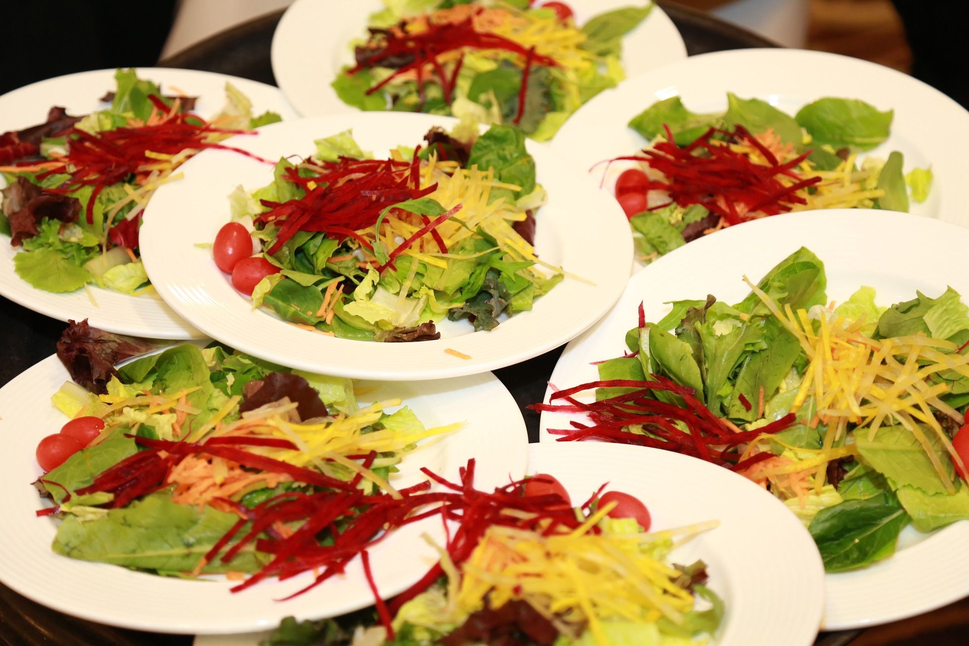 Gezonde lunch tijdens de coaching